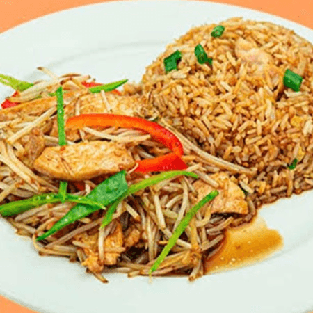 Pollo con Frijolito Chino