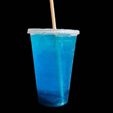 SODA ITALIANA DE  BLUE BERRIE