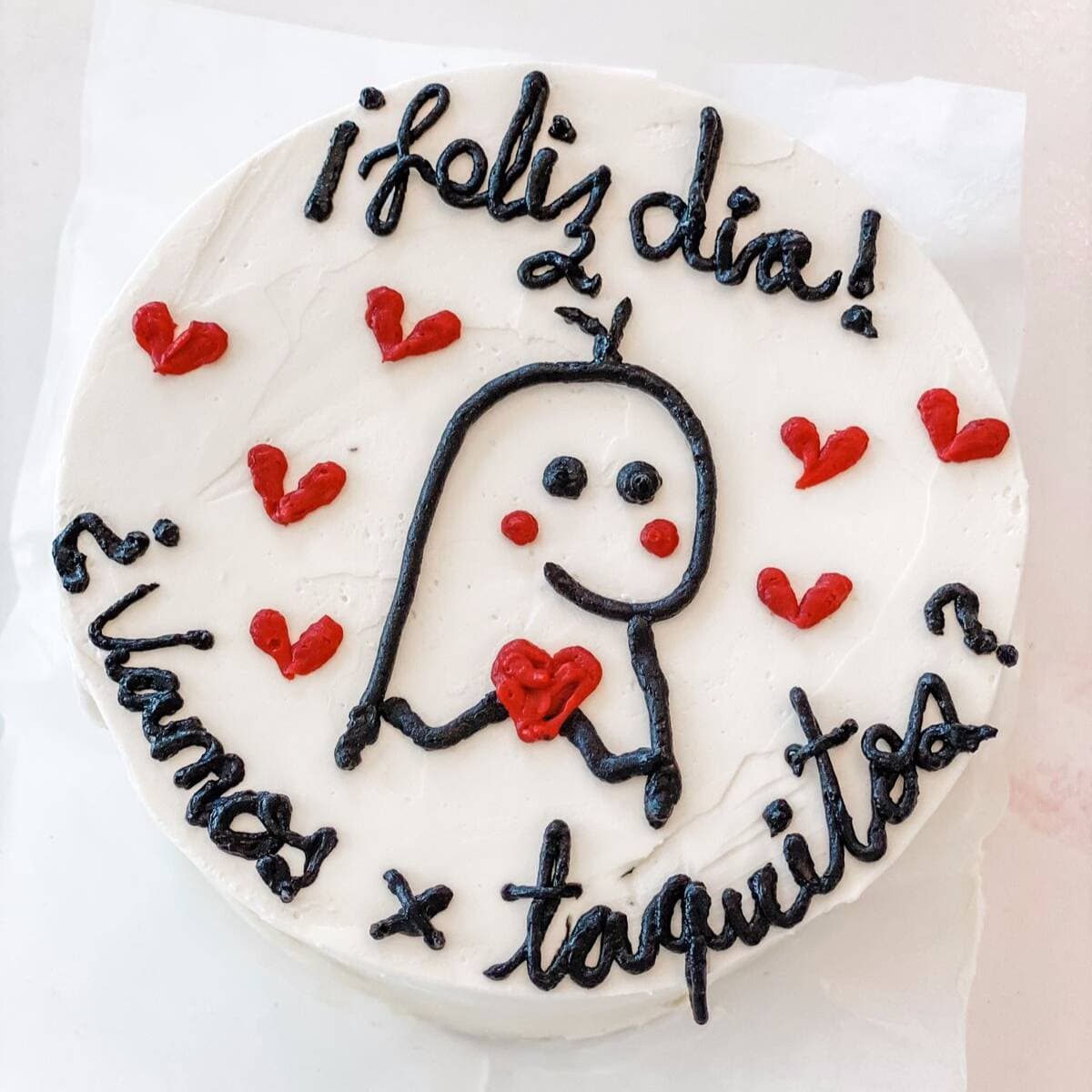 Pastel Monito Corazón
