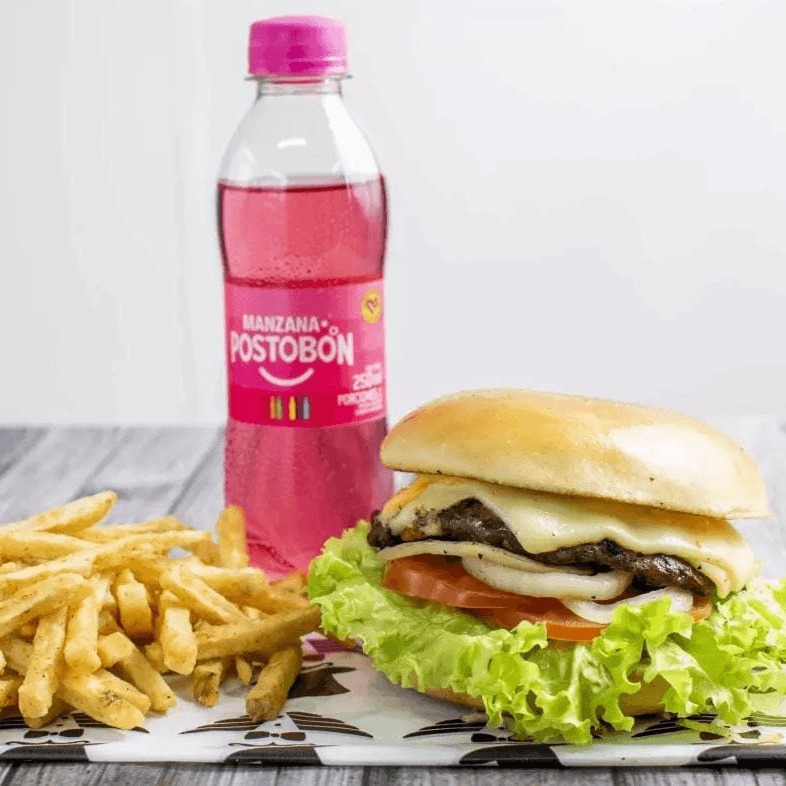 Combo Hamburguesa sencilla