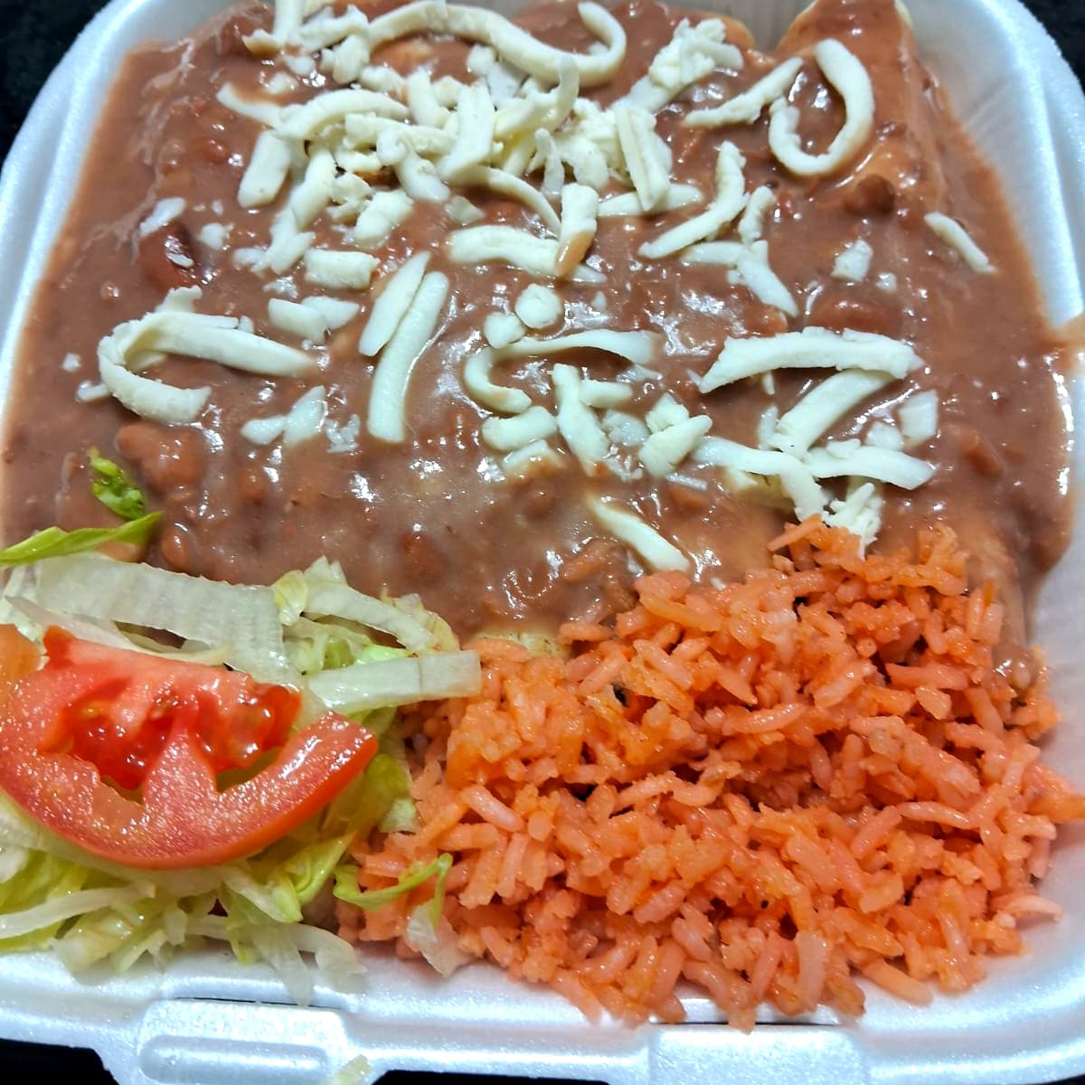 Enfrijoladas (con 5 Piezas)