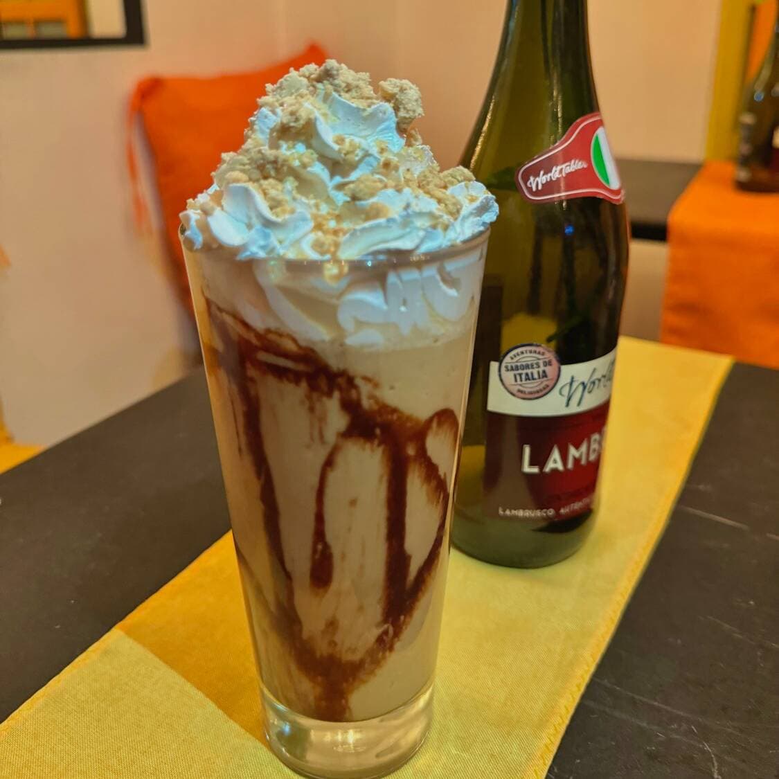 Frappé Mazapán