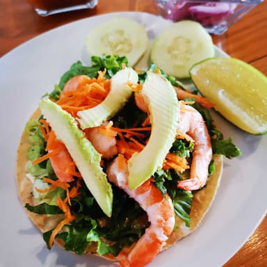 Tostada de Camarón