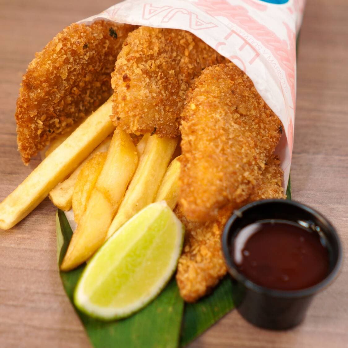 Cono Tajamares de Pescado Apanado