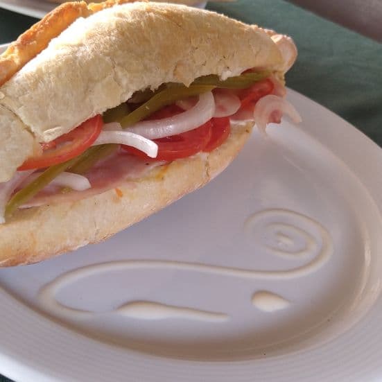 Lonche de Jamón Sencillo