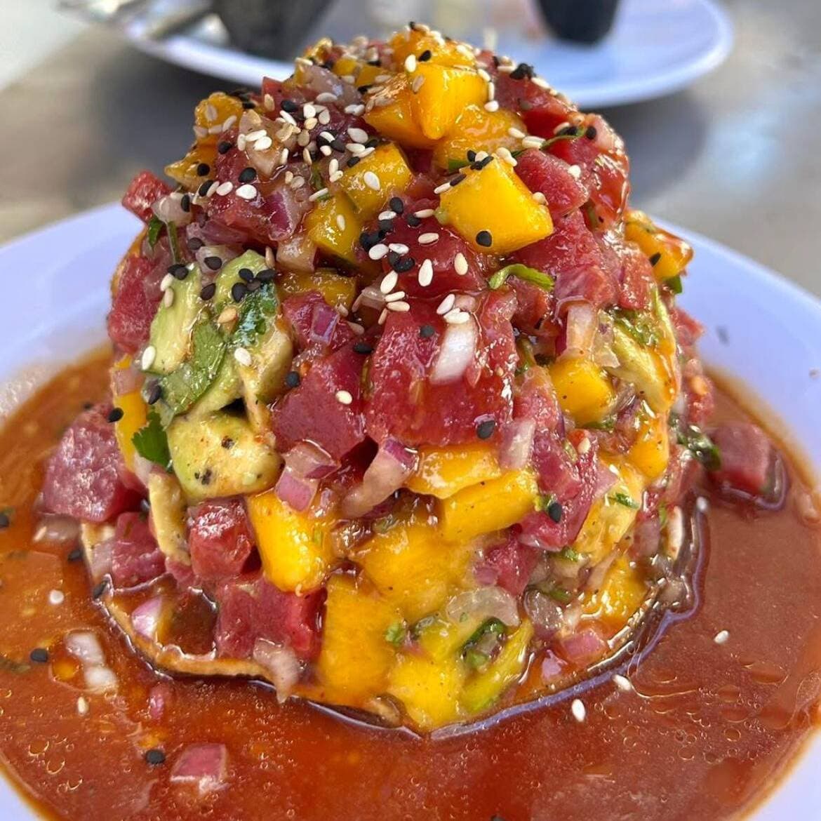 Tostada Dos Mares