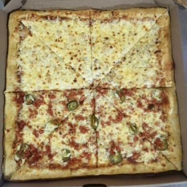 Pizza Combinada Chorizo / 3 Quesos