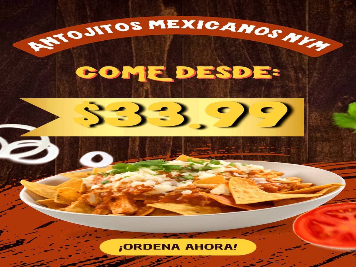 Antojitos mexicanos NYM ¡EL SAZONASO!