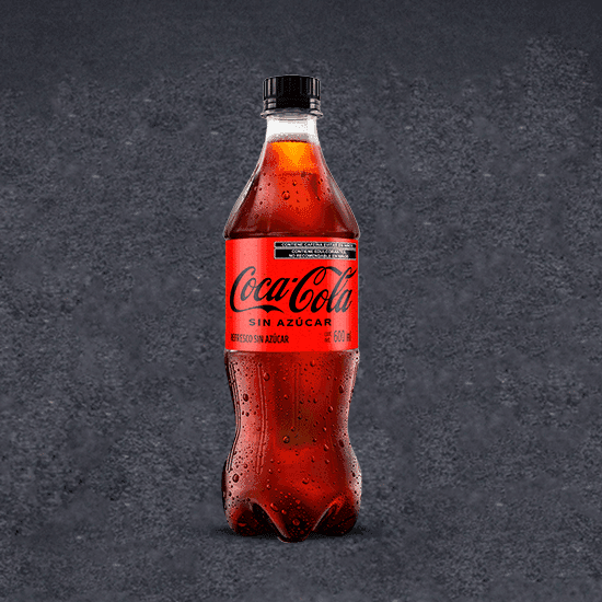 Coca-Cola sin Azúcar 600 Ml