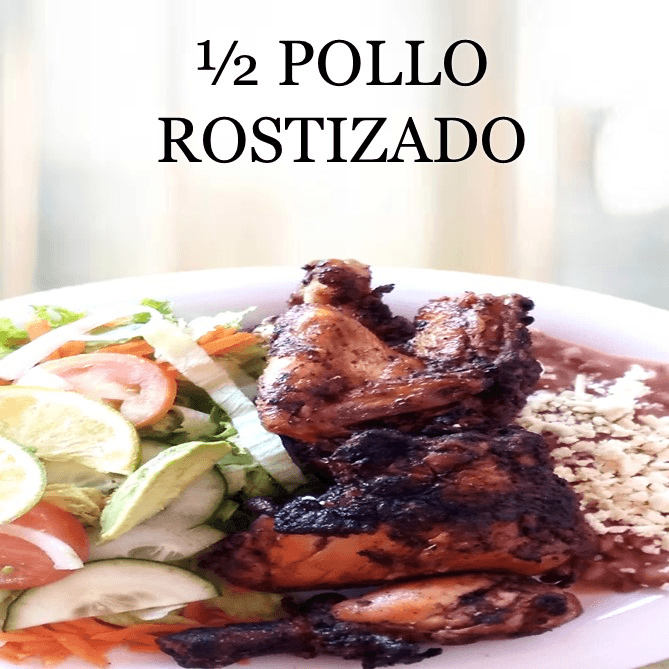 1/2 Pollo Rostizado - Paquete Comida