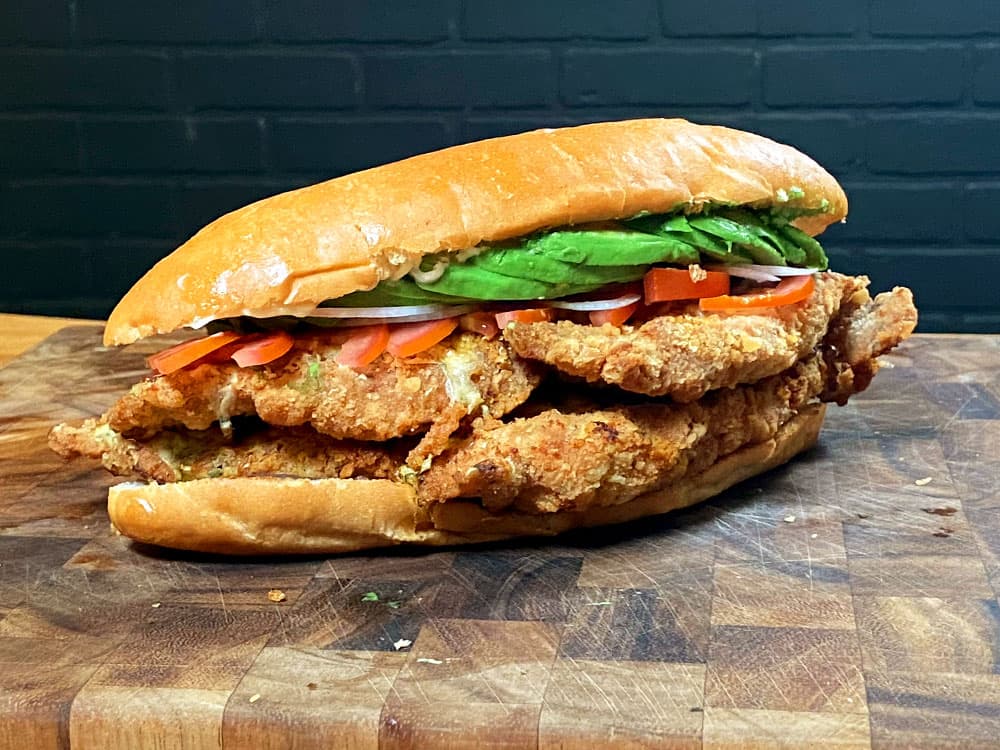 Torta de Milanesa De Pollo