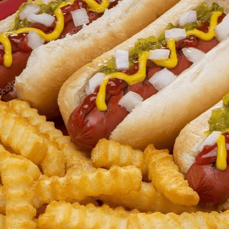 3 Hotdogs + Pps + Refresco