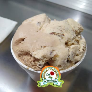 Nieve de Nuez con Chocolate