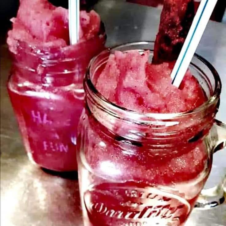 Frappé Frutos Rojos
