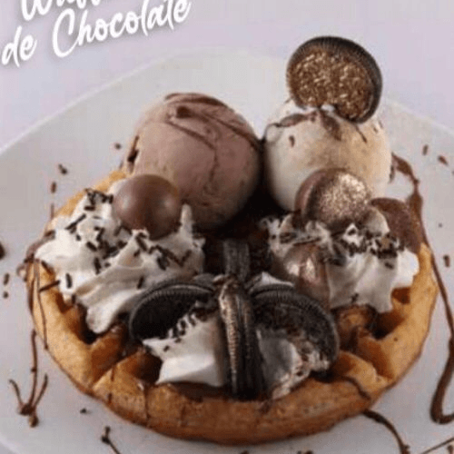 Waffle de Chocolate
