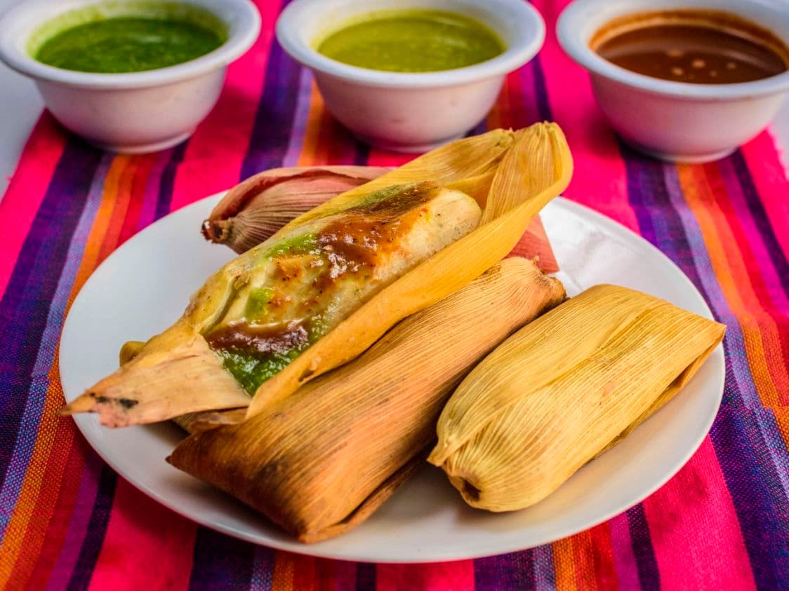 Tamal de Mole
