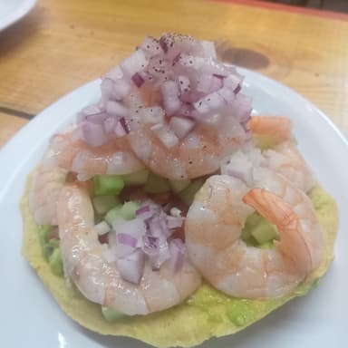 Tostada de Camarón 50 Gramos
