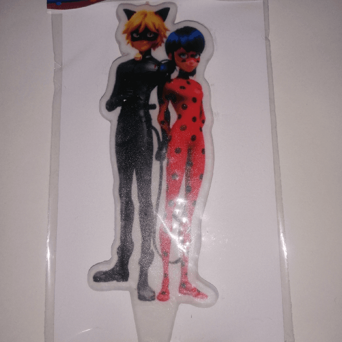 Vela Lady Bug y Cat