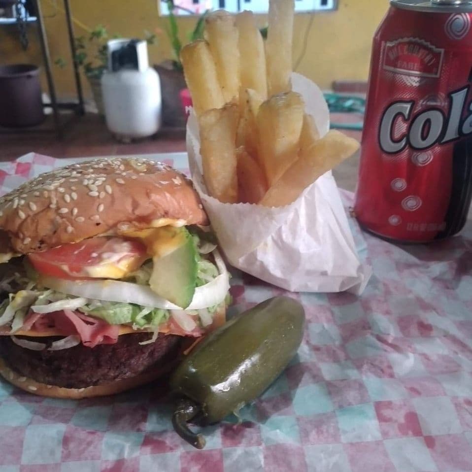 Combo-Hamburguesa de Res