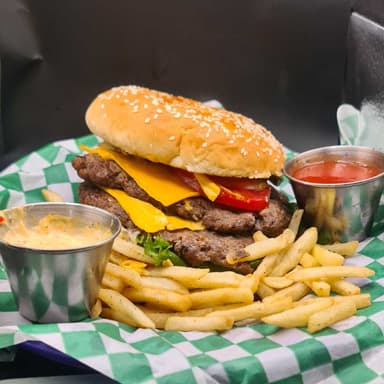 Hamburguesa Doble