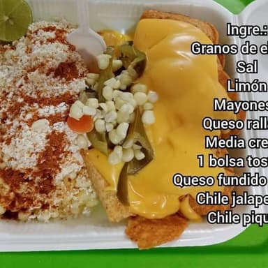 Tostitos con Elote