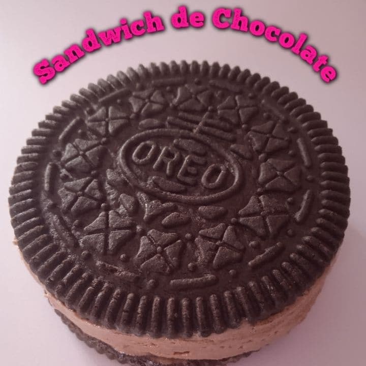 Sándwich Sabor Chocolate