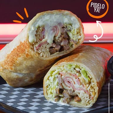 Wrap pollo Crunch + porción de papa