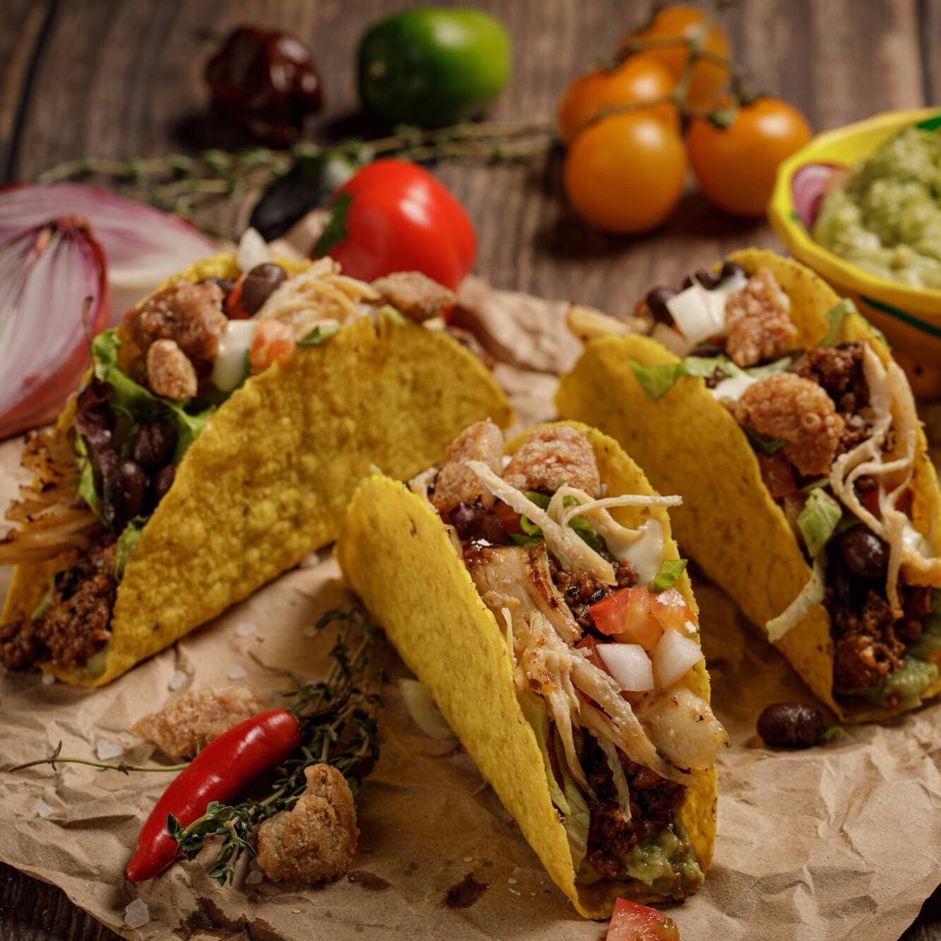 Trio de Tacos