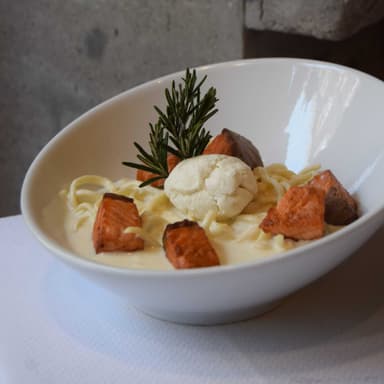 Spaghetti Tres Quesos