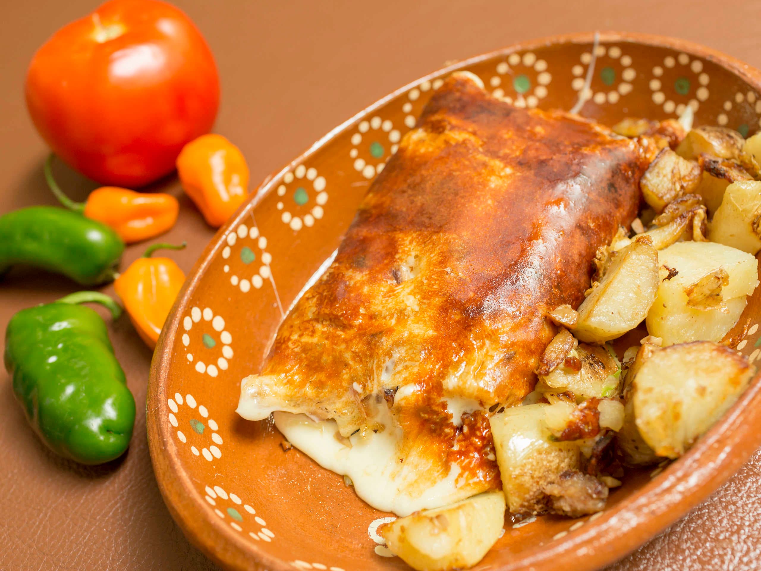 Quesillo con Camarón