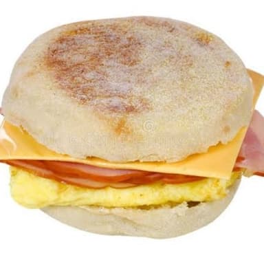 English Muffin Jamon