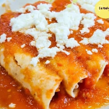 Entomatadas de pollo