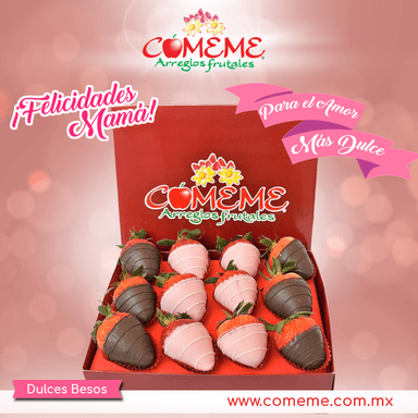 CAJA DE DULCES BESOS