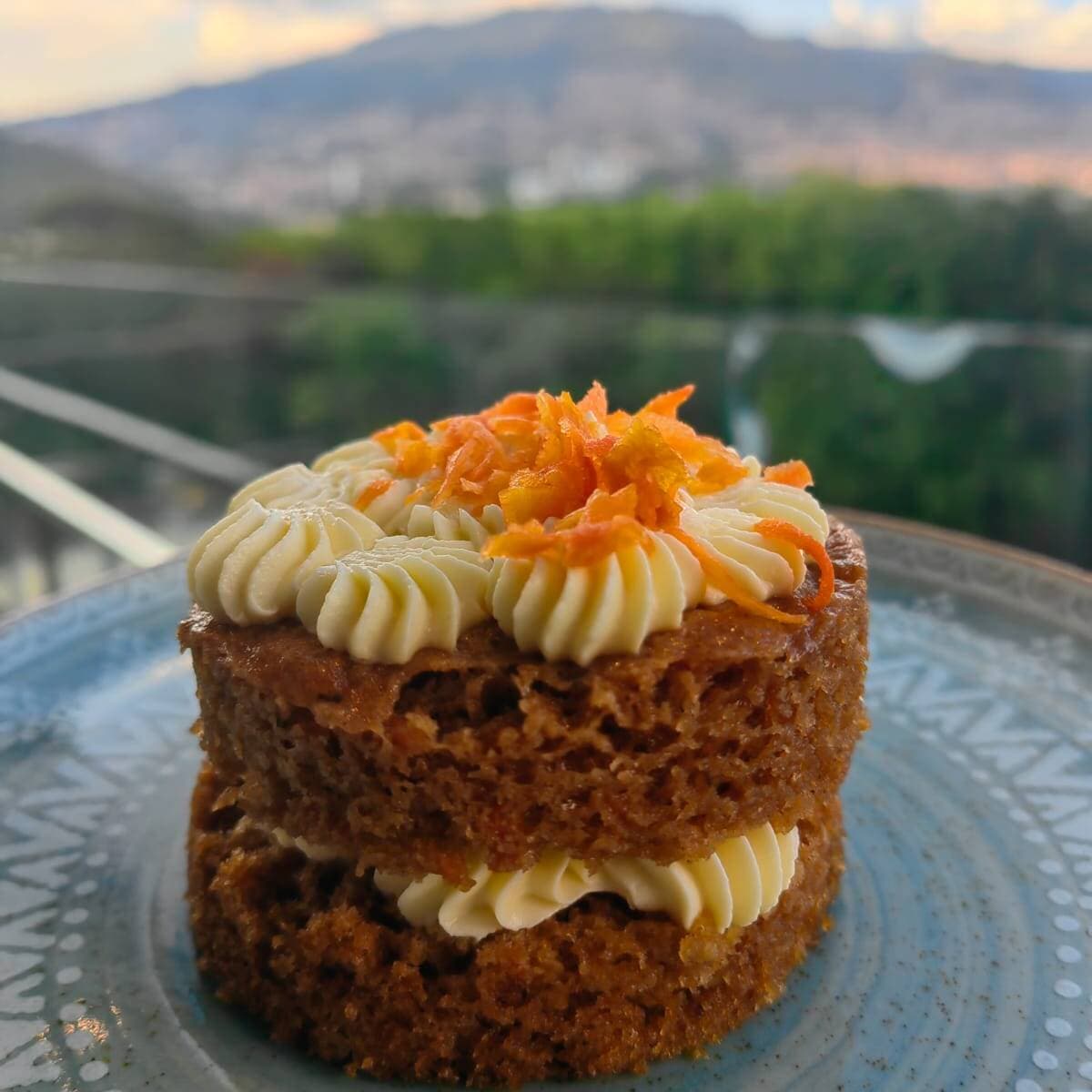 Torta Personal de Zanahoria