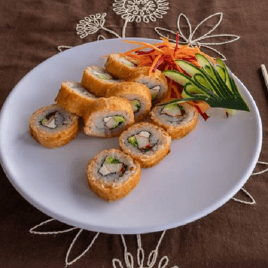 Salmón empanizado