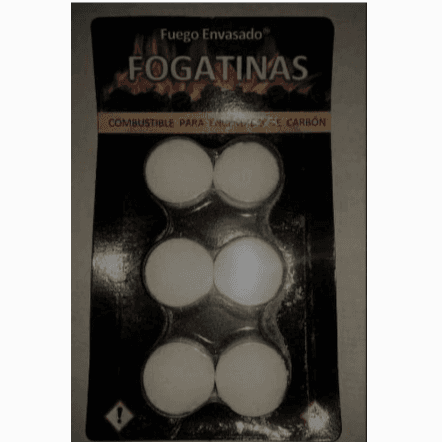Fogatinas ( Combustible Para Encendido De Carbón )
