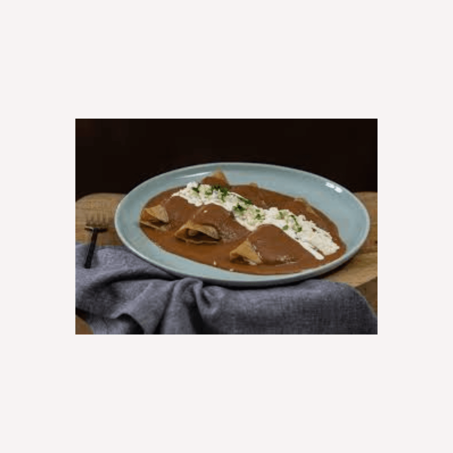 Comida de enfrijoladas