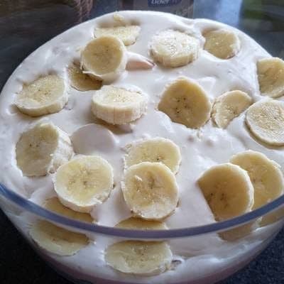 Plátanos con crema