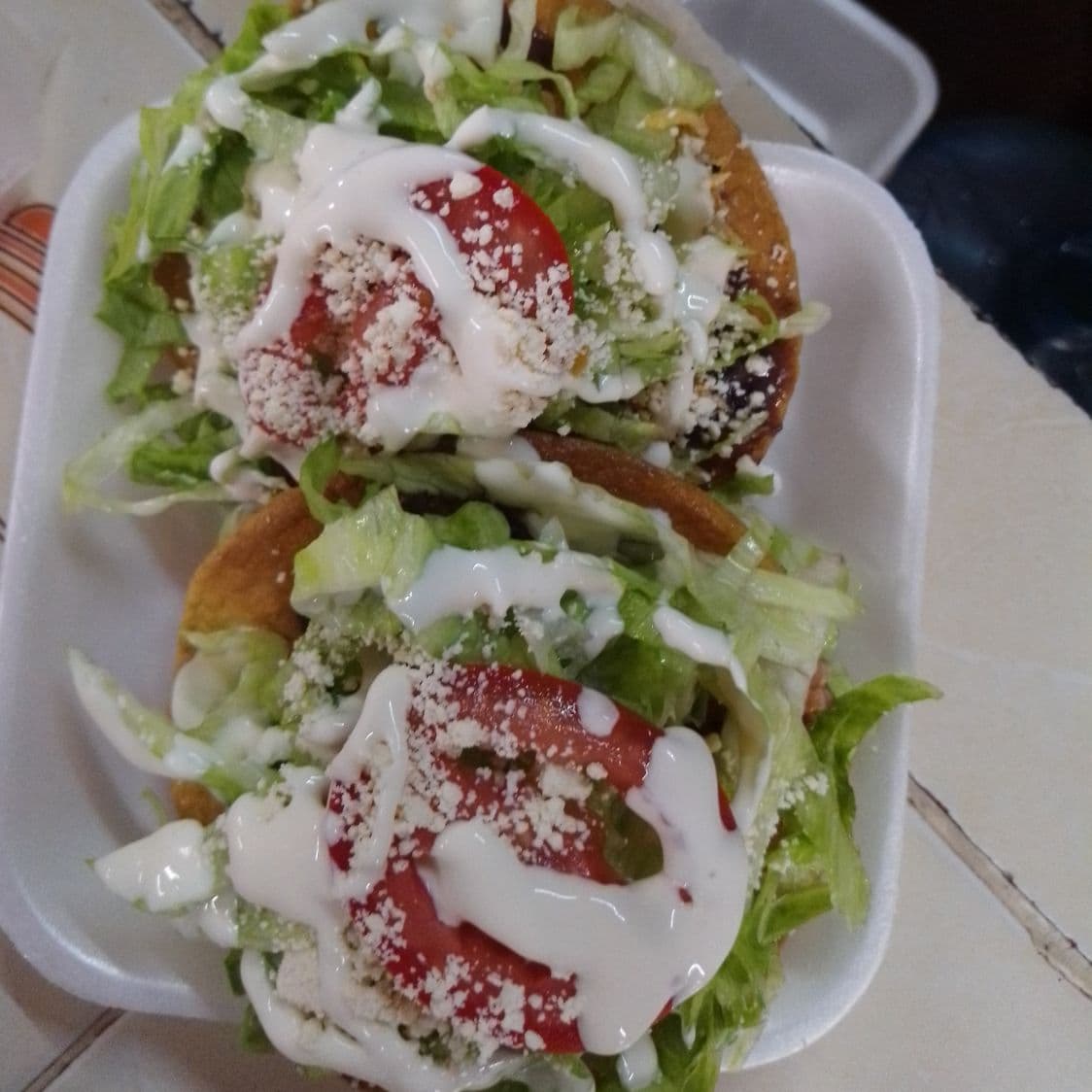 Tostadas de Pollo