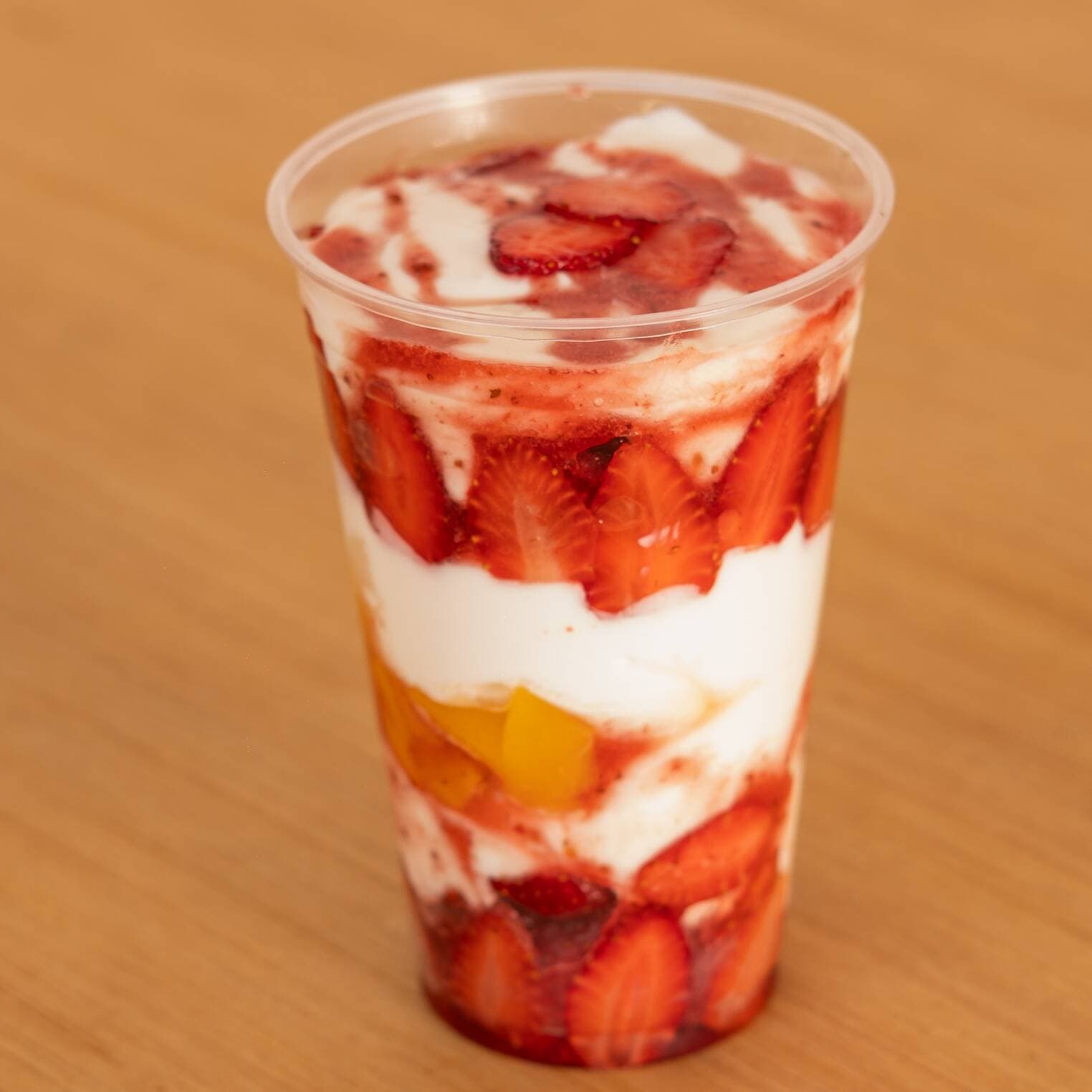 Fresa/Durazno con Crema GRANDE