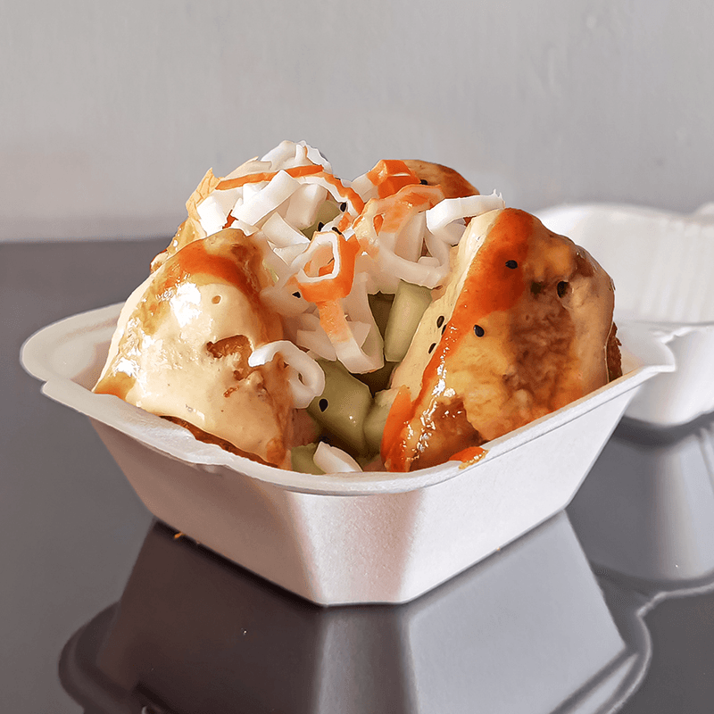 Bolas de Arroz de Surimi