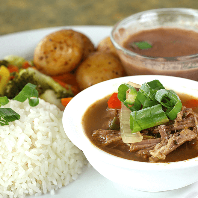 Casadito con Carne En Salsa