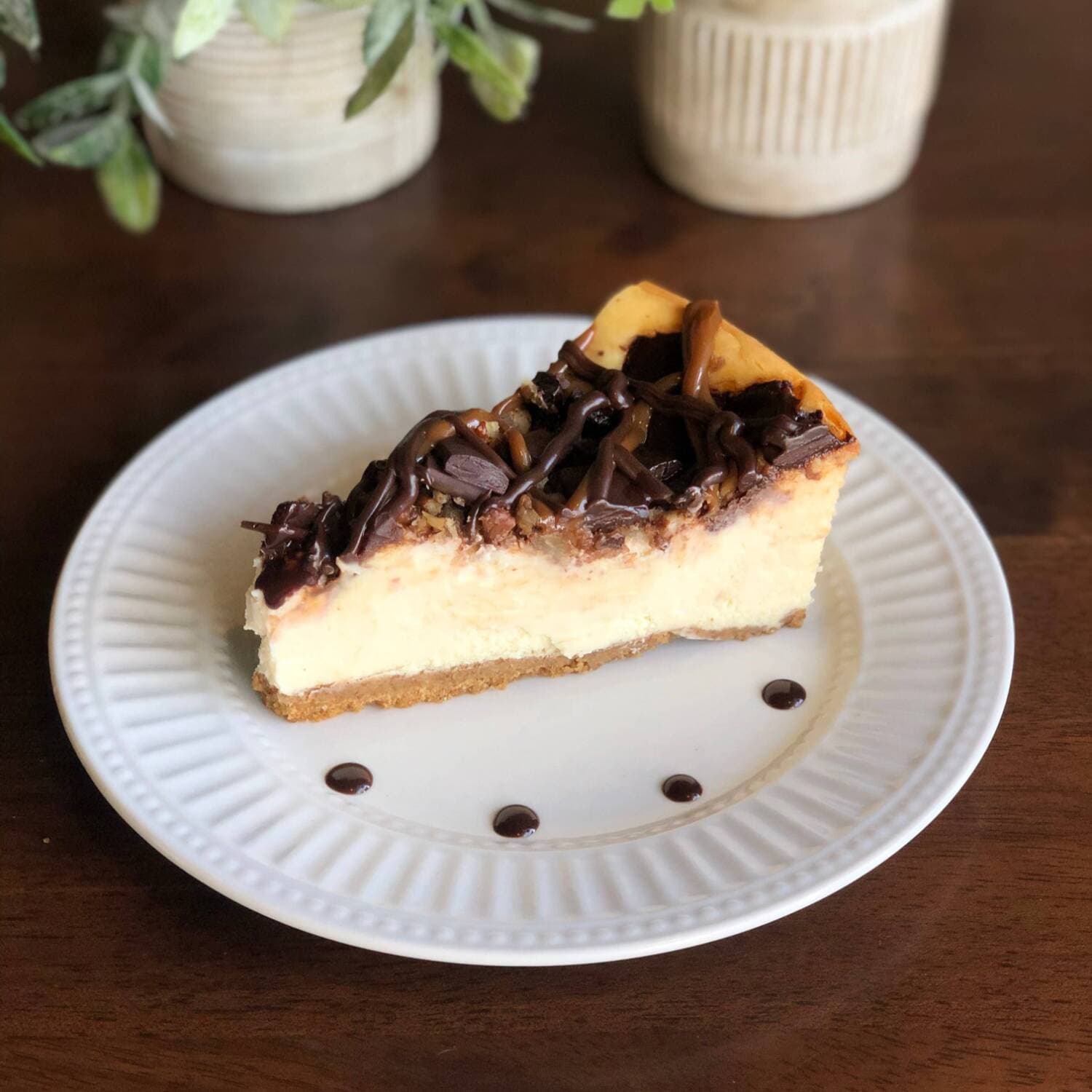 Pay de Queso con Cajeta