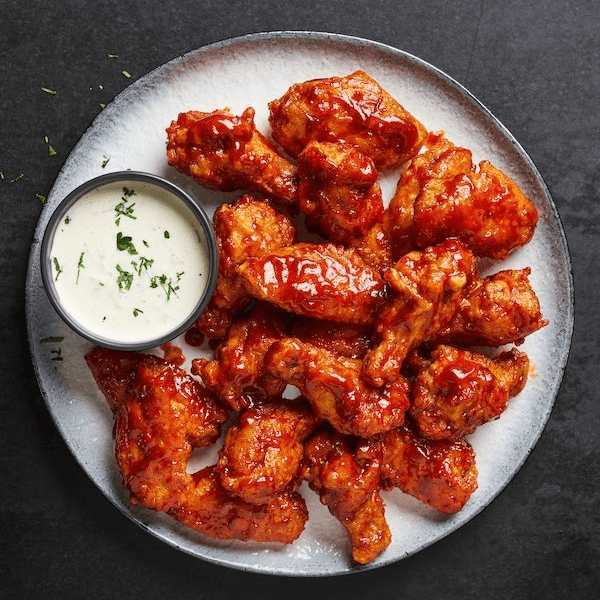 Alitas mango habanero 8 piezas