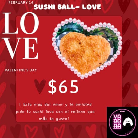 SUSHI BALL LOVE