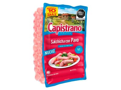SALCHICHA CAPISTRANO PAVO GRANEL 250 GR