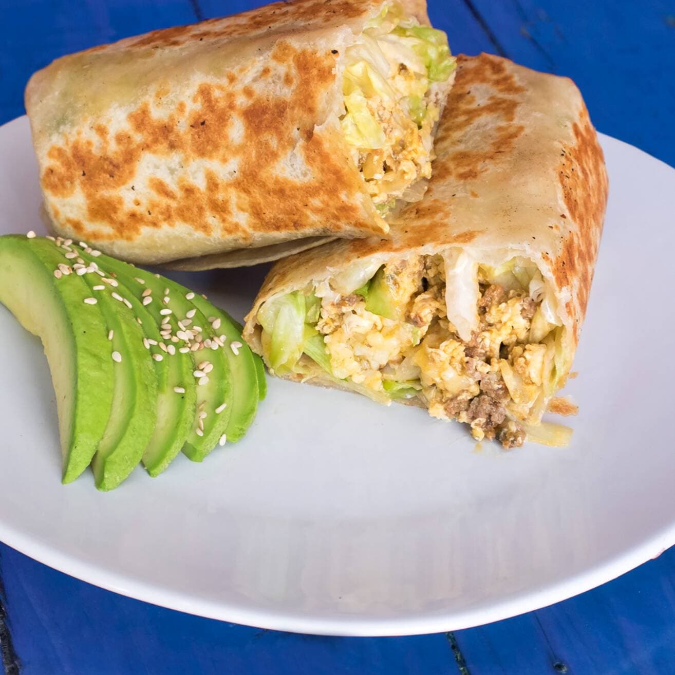Burrita de Huevo con Chorizo