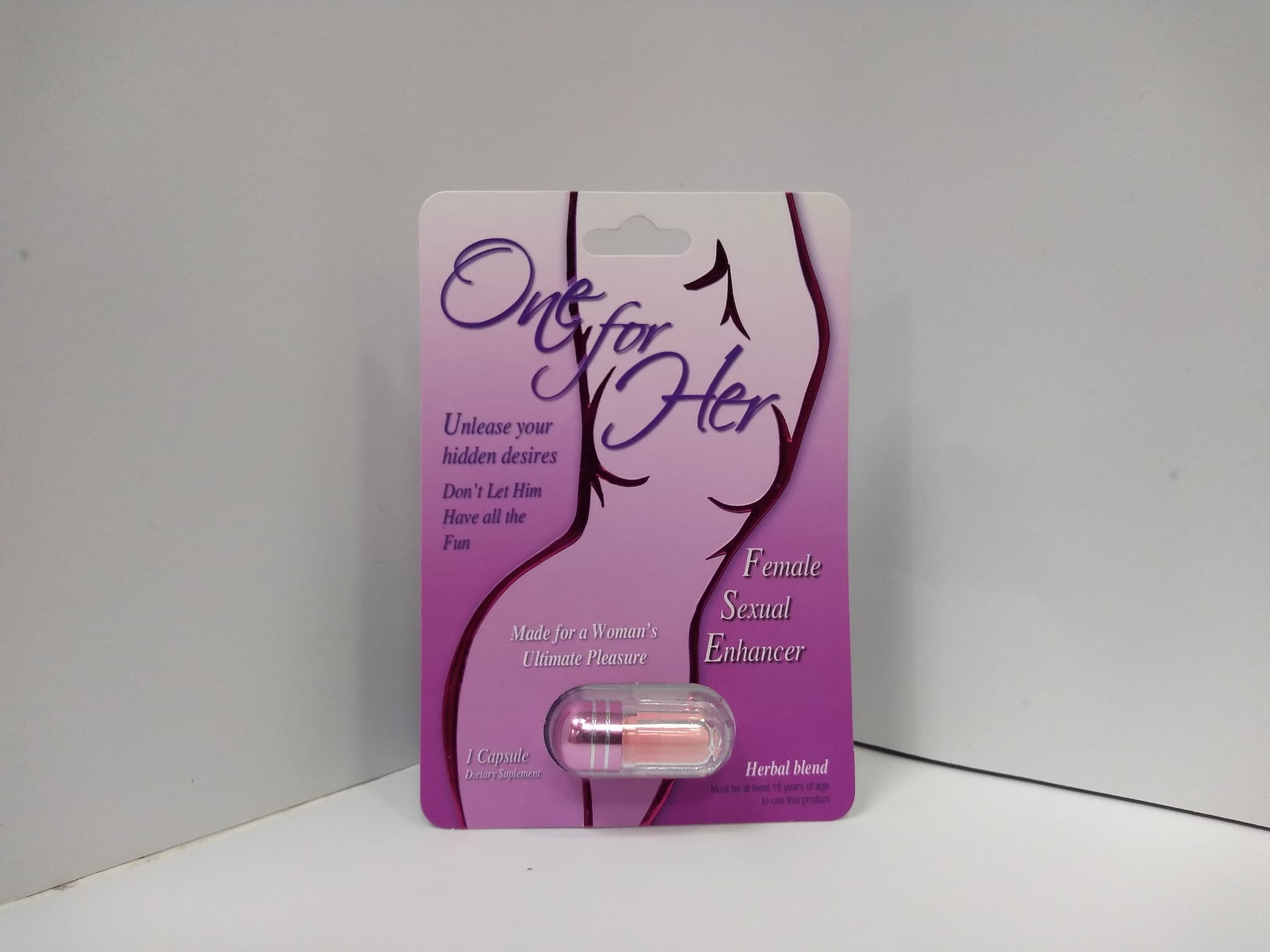 ONE FOR HER FEMALE SEXUAL ENHANCER 1 CAP