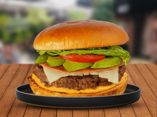 Burger Ham and Cheese