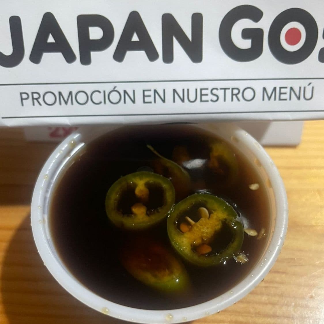 Soya con chile